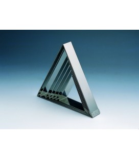 FASCIA INOX TRIANGOLO 20 X 23 H 5 CM