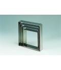 FASCIA INOX QUADRATA 163X163 H 50