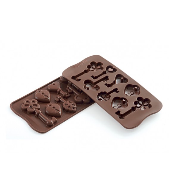 STAMPO SILICONE CHOCO KEYS