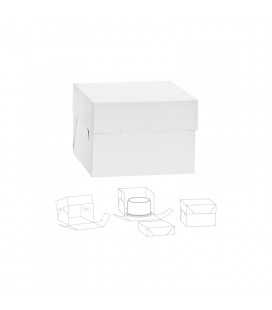 BOX PER DOLCI 50,5X50,5 H 15 CM