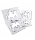 STAMPO CAVALLO SAN MARTINO IN PLASTICA 260X280 MM