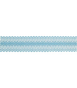 NASTRO GIROTORTA EFFETTO PIZZO AZZURRO