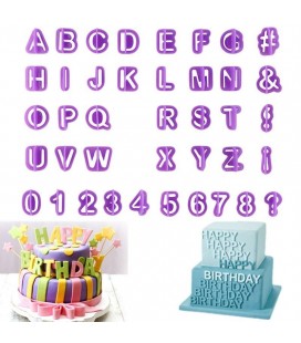 SET 40 MINI TAGLIAPASTA ALFA/NUMERICI