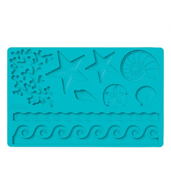 TAPPETINO SILICONE DECORAZIONE MARE