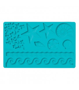 TAPPETINO SILICONE DECORAZIONE MARE