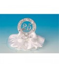 CAKE TOPPER 25 ANNI MATRIMONIO