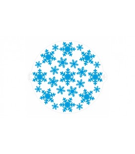 STENCIL DECORATIVO FROZEN STAR