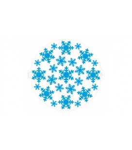 STENCIL DECORATIVO FROZEN STAR