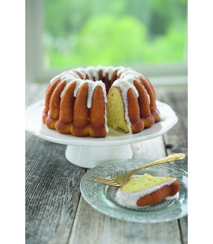 STAMPO BUNDT ELEGANT PARTY PAN GOLD Dolcidecorishop