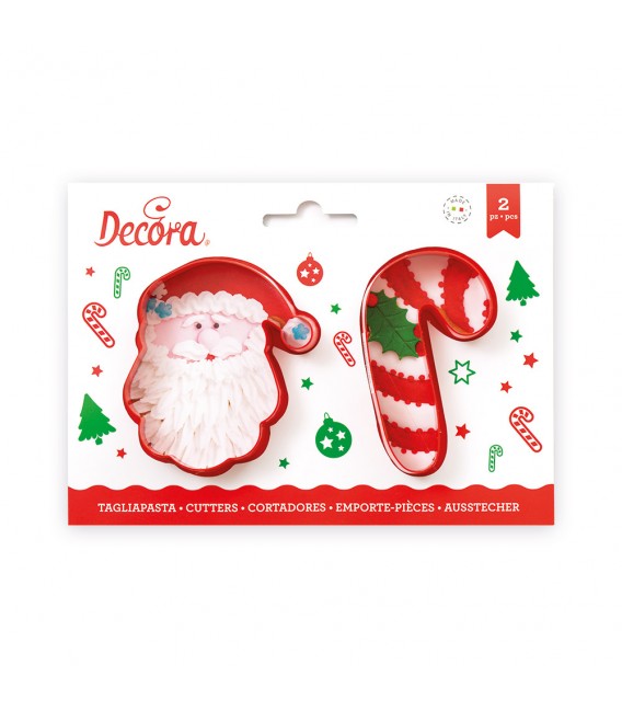 TAGLIAPASTA BABBO NATALE E CANDY CANE