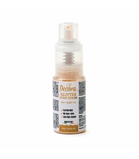 PUMP GLITTER POLVERE EXTRAFINE PERLESCENTE SPRAY ORO