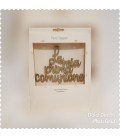 CAKE TOPPER LEGNO LA MIA PRIMA COMUNIONE