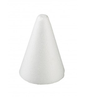 FORMA POLISTIROLO CONO    Ø 4 X 6 H